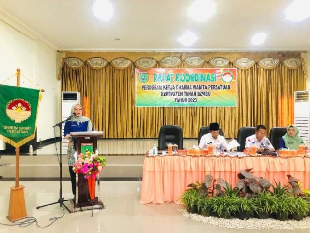 RAKER: DWP Tanbu menggelar raker pembentukan pra koperasi, Rabu (11/1) dalam rangka mendukung percepatan pembangunan ekonomi di daerah