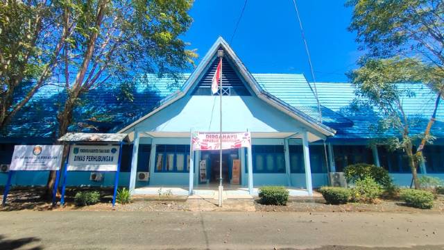 REALISASI: Realisasi kerja Dishub Tanbu tahun 2022 mencapai 92 persen.