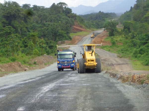 PROYEK BESAR: Pembangunan jalan bebas hambatan Banjarbaru-Batulicin. Dinas PUPR Kalsel kembali melanjutkan pengerjaannya tahun ini. | FOTO: DINAS PUPR KALSEL