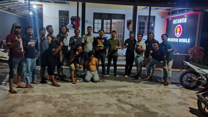 TERUNGKAP: AP berhasil ditangkap setelah pelat motornya berhasil dicabut korban saat beraksi melakukan perampasan tas di Jalan HKSN. | Foto: Polsek Utara for Radar Banjarmasin