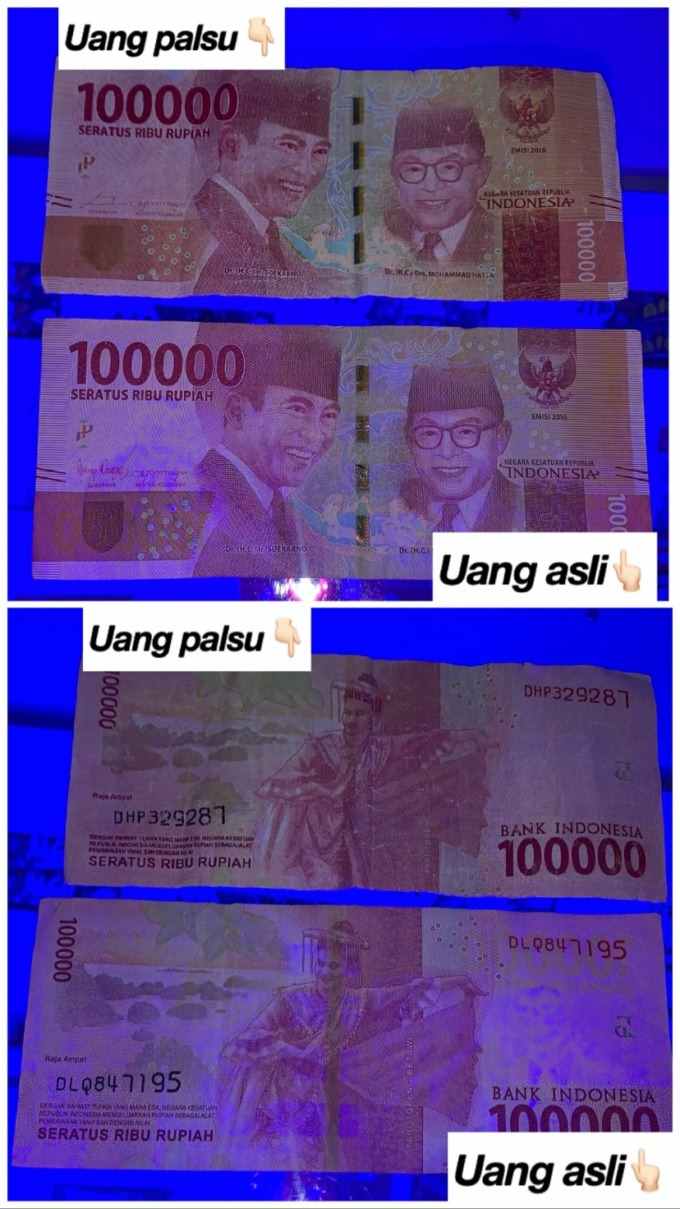 TERTIPU: Juhairiah (35) pemilik kios di Jalan Gotong Royong, Kota Banjarbaru rugi ratusan ribu gara-gara dua kali menerima uang palsu pada Kamis (14/5) malam. | FOTO: FADLAN ZAKIRI/RADAR BANJARMASIN