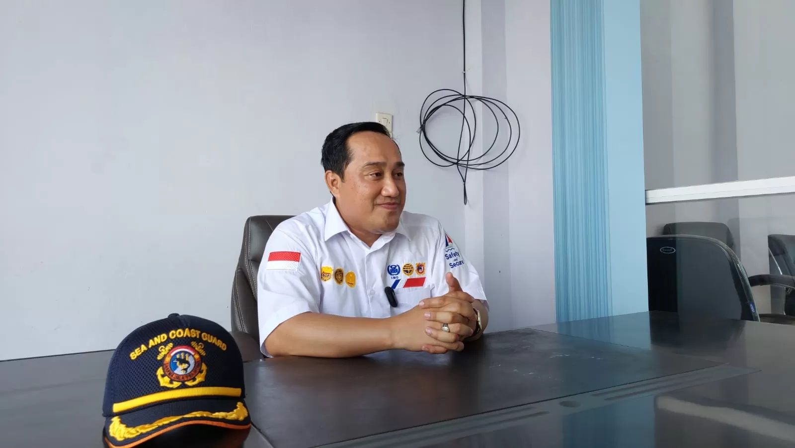 DIKEMBANGKAN: Kepala UPP Kelas III Kintap Faisal Fattah ingin mengoptimalkan Pelabuhan Pelaihari dengan menambah komoditas lain, selain batu bara.