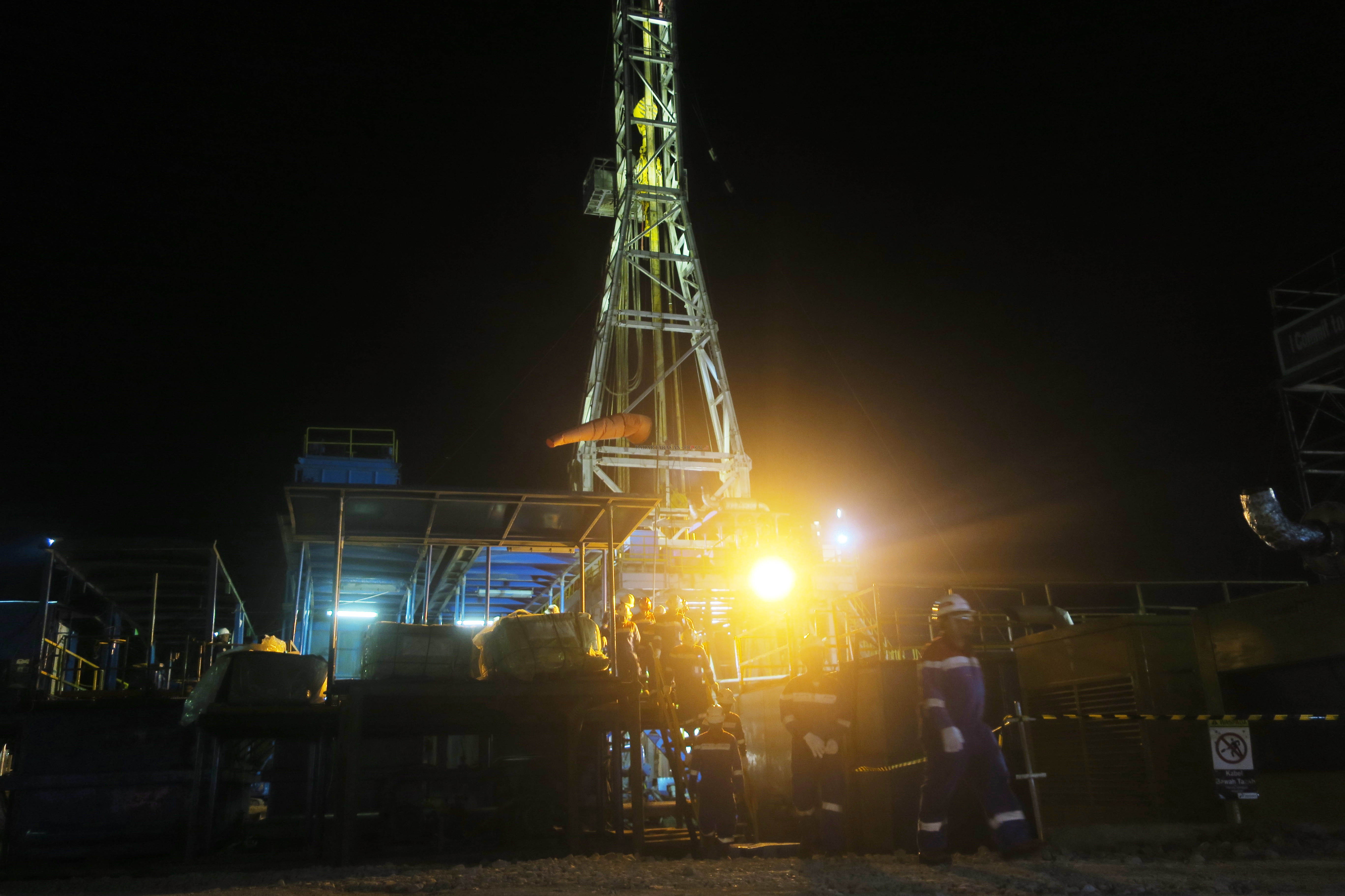 SUMUR BARU: PT Pertamina EP Asset 5 Bunyu Field tajak sumur baru dilokasi B-1803B, tepatnya di Bunyu.