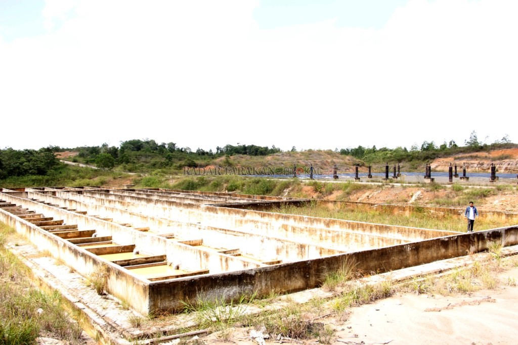 BELUM BERFUNGSI: TPA Km 9, Tanjung Selor hingga saat ini belum berfungsi.