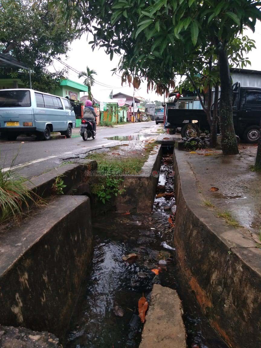 REALISASI MUSRENBANG: Drainase menjadi satu dari tiga fokus utama penggunaan dana RT di Tarakan.