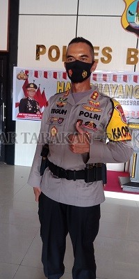 Kapolres Bulungan, AKBP Teguh Triwantoro/ASRULLAH/RADAR KALTARA
