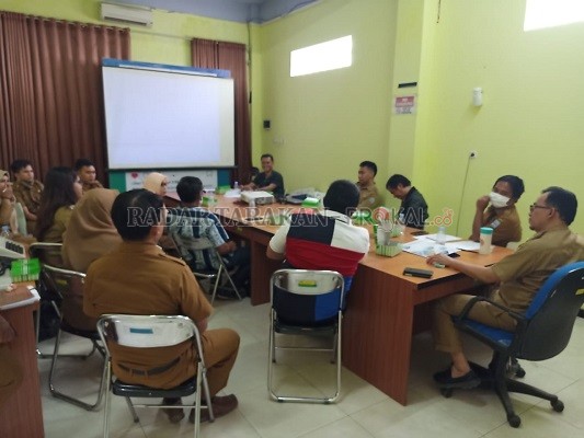 PEMAPARAN: Gapasdap dan salah satu provider memaparkan penerapan penjualan tiket secara online (e-Ticketing) kepada Dishub Kaltara, Senin (20/7)./GAPASDAP UNTUK RADAR TARAKAN