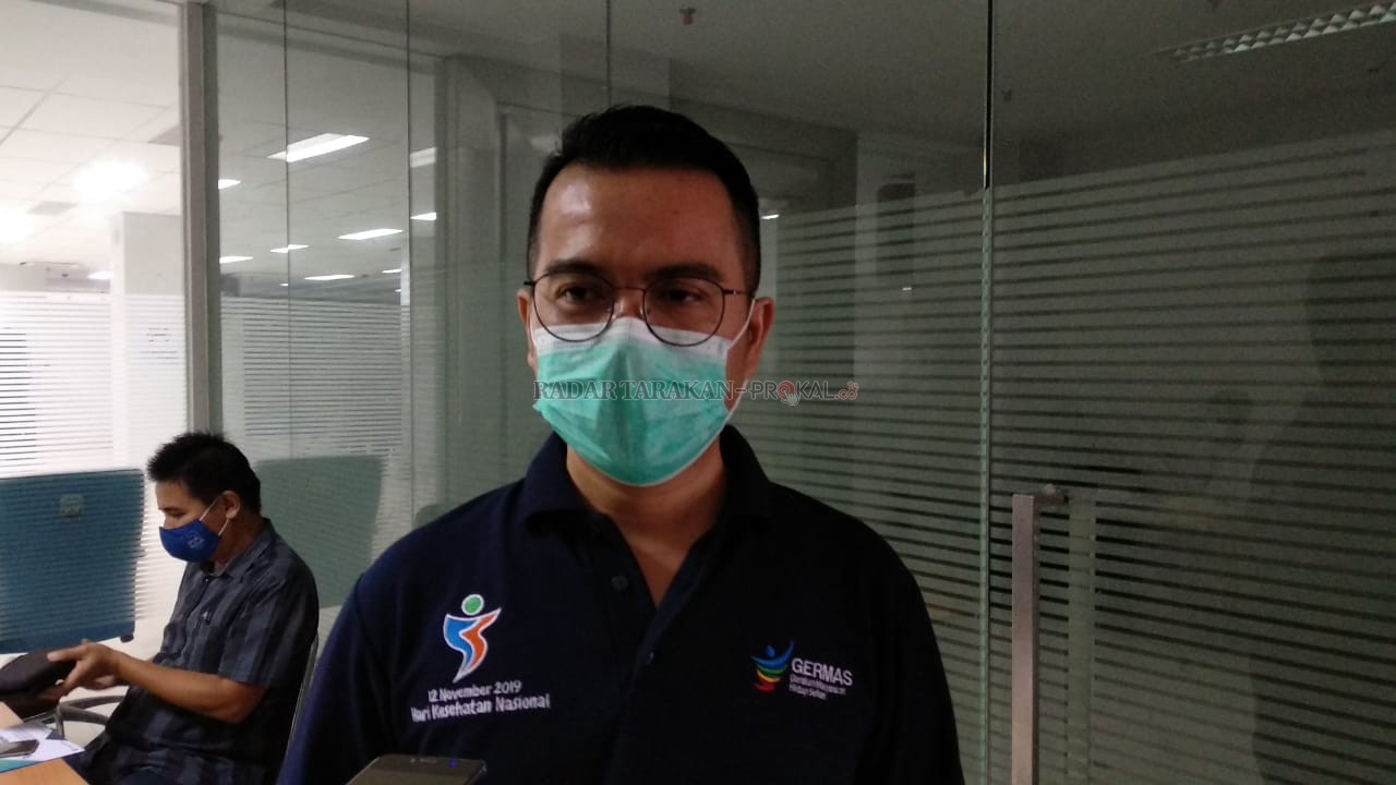 Jubir Satgas Penanganan Covid-19 Kaltara, Agust Suwandy. FOTO: BANK DATA/RADAR KALTARA