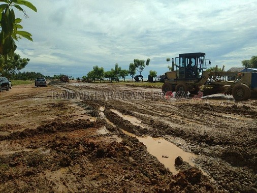 LOKASI STAN KULINER: Pantai Amal kedepannya akan menjadi wisata kuliner bukan hanya makanan khas Tarakan tetapi juga makanan modern./AGUNG/RADAR TARAKAN