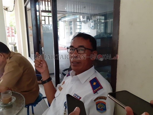 Kepala Dinas Perhubungan Kota Tarakan - Arbain/AGUNG/RADAR TARAKAN