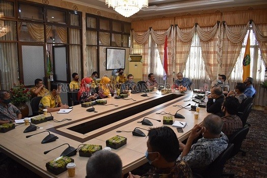 MASIH PANDEMI: Pemkab Bulungan kembali memberlakukan WFH bagi seluruh ASN untuk mengendalikan penyebaran Covid-19./PIJAI PASARIJA/RADAR KALTARA