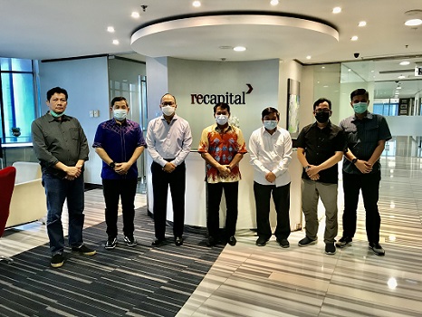 PERCEPAT PEMULIHAN EKONOMI: Pengurus Kadin Kaltara dan Kadin Tarakan bersama Gubernur Kaltara terpilih, Drs. H. Zainal Arifin Paliwang, S.H, M.Hum, usai berdiskusi bersama Ketua Kadin Indonesia, Rosan P. Roeslani yang juga wakil ketua Komite Penanganan Co