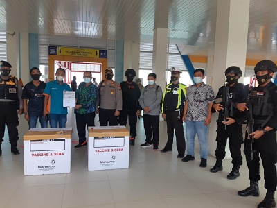 VAKSIN COVID-19: Pemprov Kaltara kembali mendapatkan alokasi vaksin sebanyak 1.340 vial untuk percepatan vaksinasi di daerah.