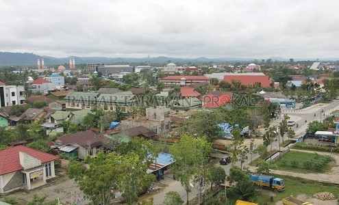 WILAYAH ADMINISTRASI: Anggaran pembangunan kawasan khusus Ibu Kota Kaltara, Tanjung Selor diusulkan sebesar Rp 1,5 triliun untuk jangka pendek./PIJAI PASARIJA/RADAR KALTARA