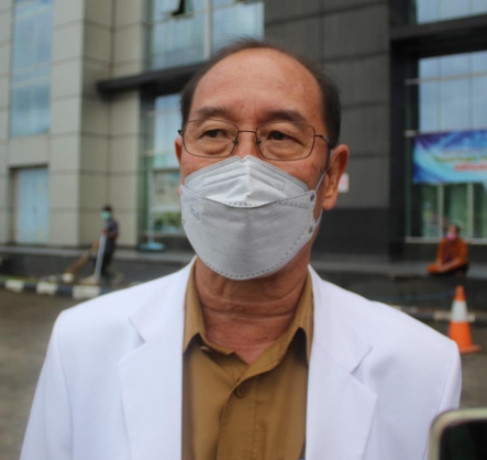 Ketua IDI Kaltara - dr Franky Sientoro Sp.A (AGUS DIAN ZAKARIA/RADAR TARAKAN)