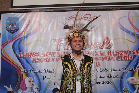 AWALNYA ISENG: Giancarlo Samuel Uring, penerima Beasiswa Pertukaran YES 2021 mengaku awalnya ikut seleksi penerima beasiswa penuh pertukaran pelajar ke Amerika ini hanya iseng dan tidak menyangka terpilih.