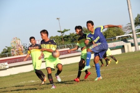 SIAP KICK OFF: Asprov PSSI Kaltara akan melakukan kick off Liga 3 pada November 2021 mendatang. FOTO: ELIAZAR/RADAR TARAKAN