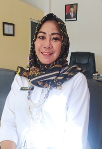 Plt Kepala Disperindagkop – UMKM, Hj. Hasriani