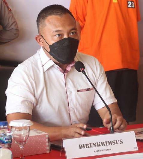 Dirreskrimsus Polda Kaltara, AKBP Hendy F Kurniawan mewakili Kapolda Kaltara, Irjen Pol Daniel Adityajaya