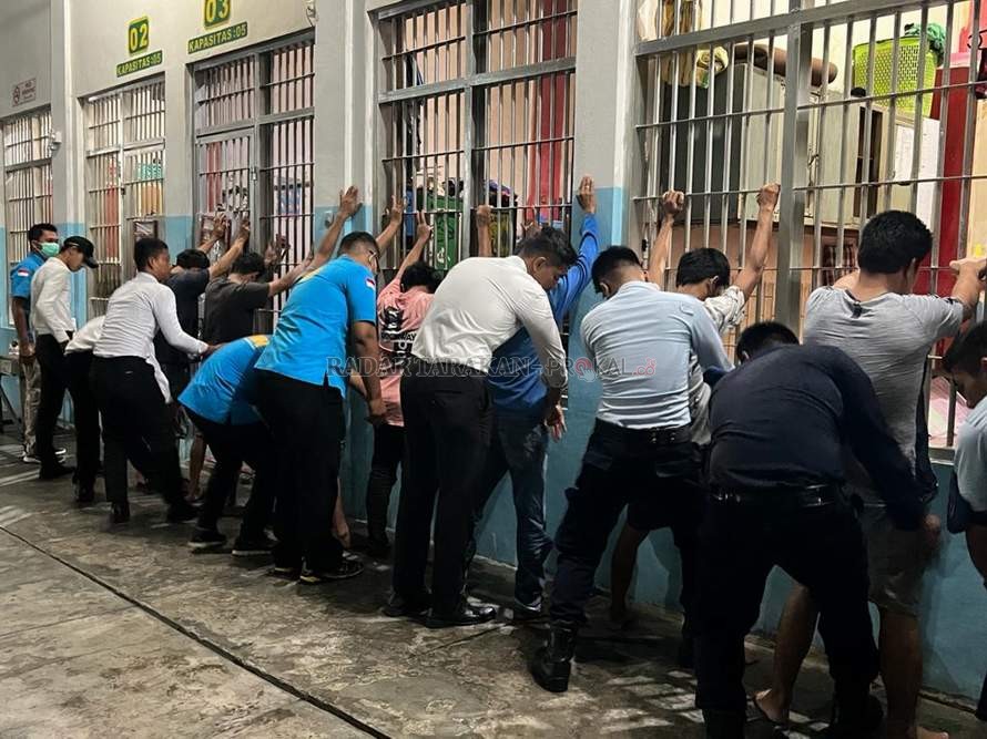 Razia lapas di Nunukan.