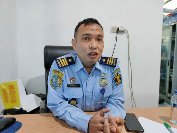 Kepala Seksi Teknologi Informasi dan Komunikasi Keimigrasian (Tikkim), Syachrudin. (FOTO: YEDIDAH PAKONDO/RADAR TARAKAN)