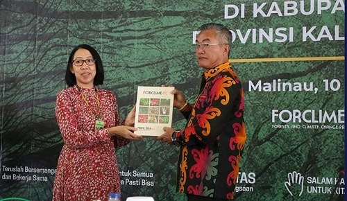 HADI ARIS/RADAR TARAKAN  PENGELOLAN HUTAN: Bupati Malinau beri apresiasi kepada Pemerintah Pusat melalui Kementerian Lingkungan Hidup dan Kehutanan (LHK) atas program Forclime FC di Kabupaten Malinau.