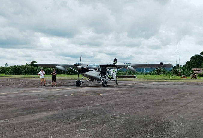 PENYEBAB INFLASI: Transportasi udara merupakan salah satu penyumbang inflasi tertinggi di Kaltara pada Februari 2023. IWAN KURNIAWAN/RADAR KALTARA