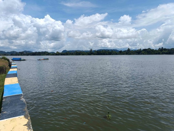 INFRASTRUKTUR: Pemprov Kaltara merencanakan akan membangun jembatan dari Tanjung Selor ke Tanjung Buyu. IWAN KURNIAWAN/RADAR KALTARA