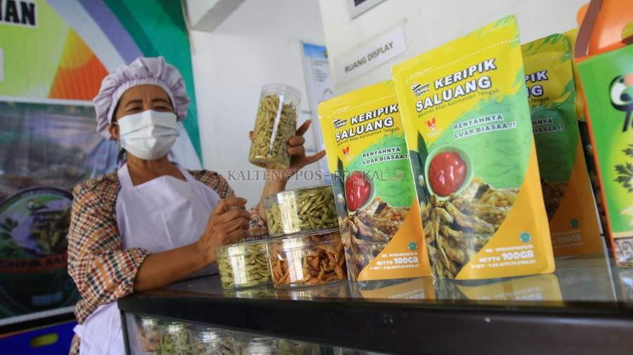 Camilan khas Kalteng, ikan seluang.