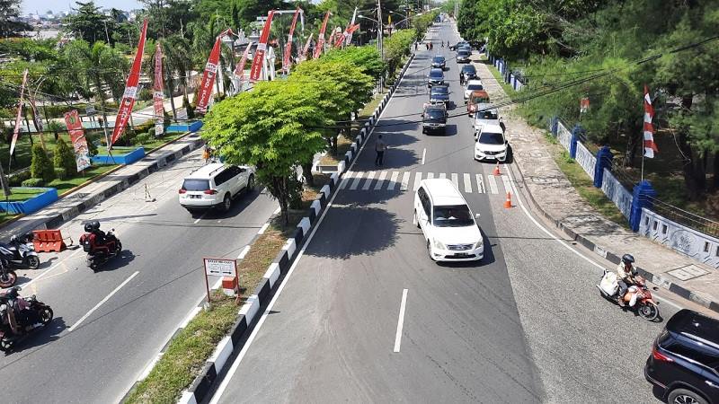 Salah satu sudut kota Palangkaraya.