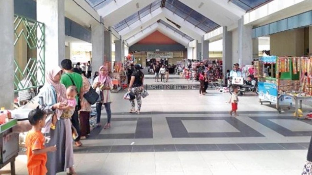BARU SATU: Pasar Induk di Kecamatan Penajam. Ke depan DPRD menginginkan setiap kecamatan di PPU memiliki pasar induk sendiri.