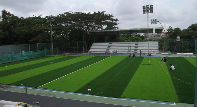 Lapangan baru untuk latihan Persiba Balikpapan.