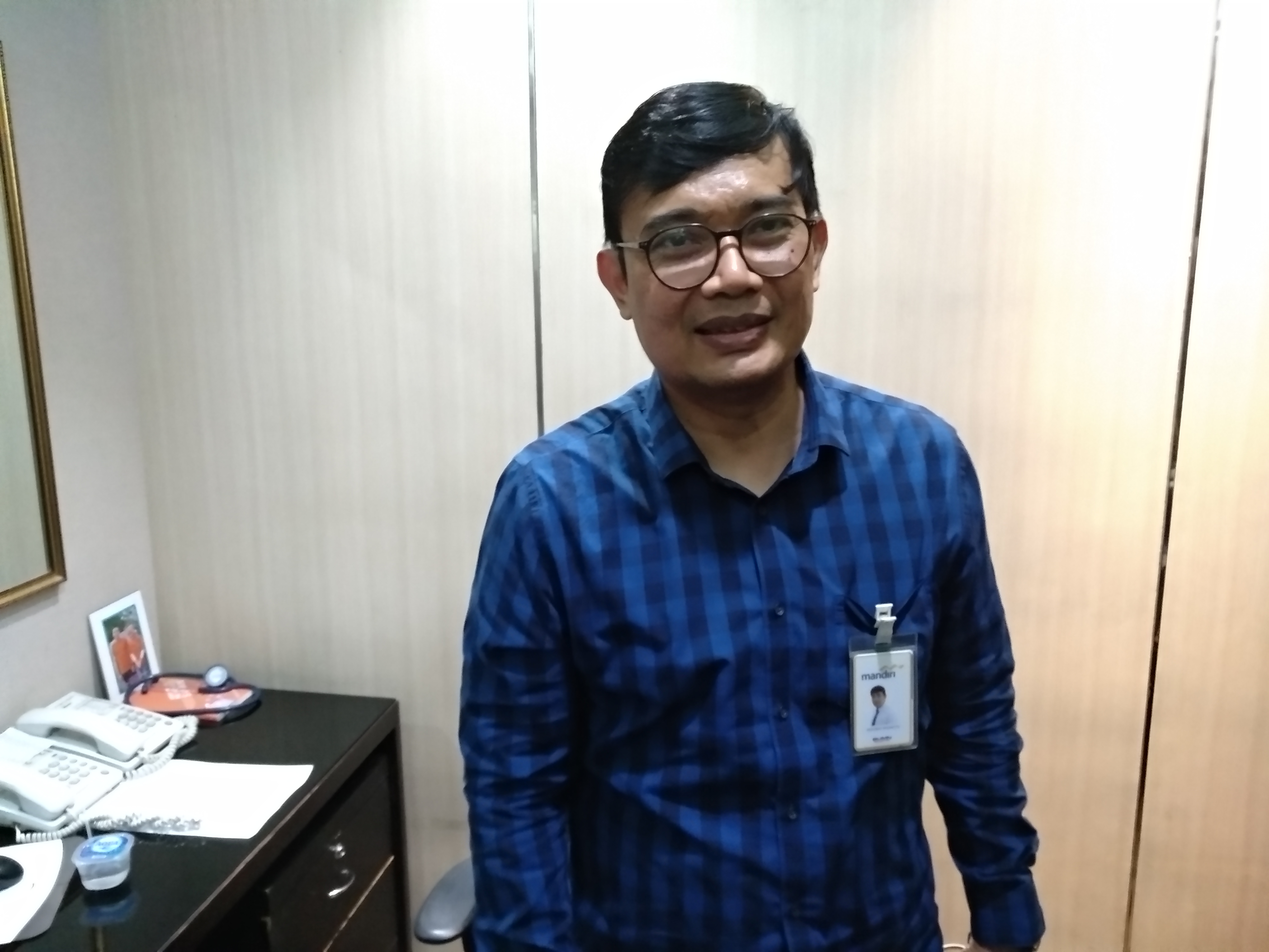 Area Head Bank Mandiri Balikpapan Aksomo Widiasto. (foto: wawan/prokal)