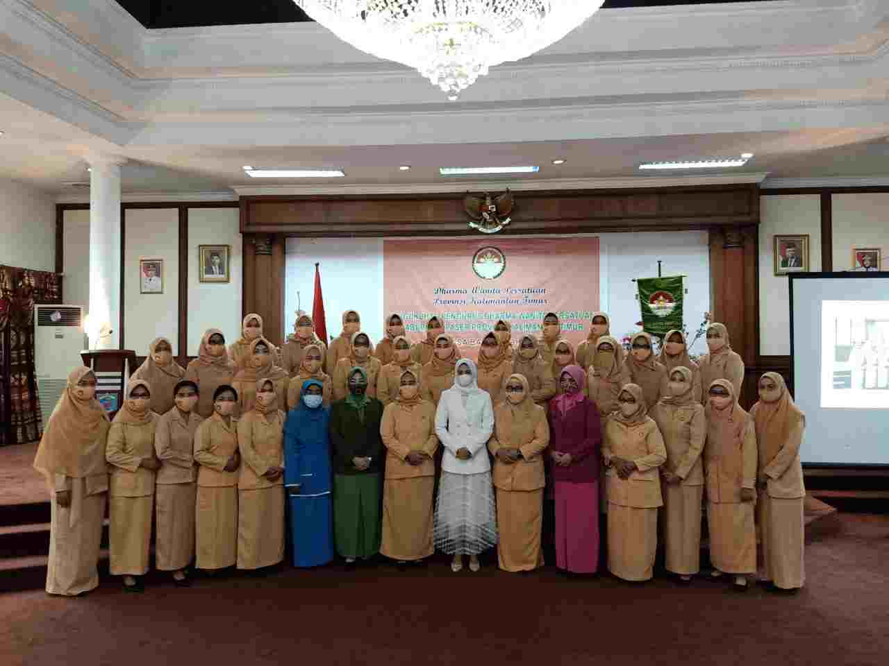 EMANSIPASI PEREMPUAN: Dharma Wanita Persatuan Kabupaten Paser dilantik, hadir langsung Ketua DWP Kaltim Liza Febriani Saba