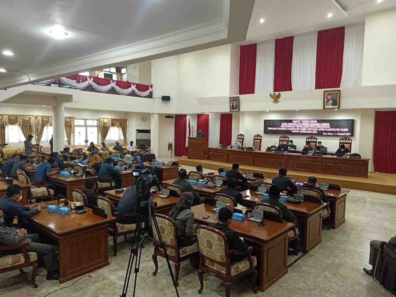 KEJAR TARGET: 13 Perda ditargetkan DPRD Paser selesai sampai akhir 2021 ini.