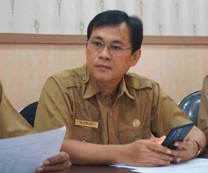 Kepala Disperindag Kutim, Zaini.