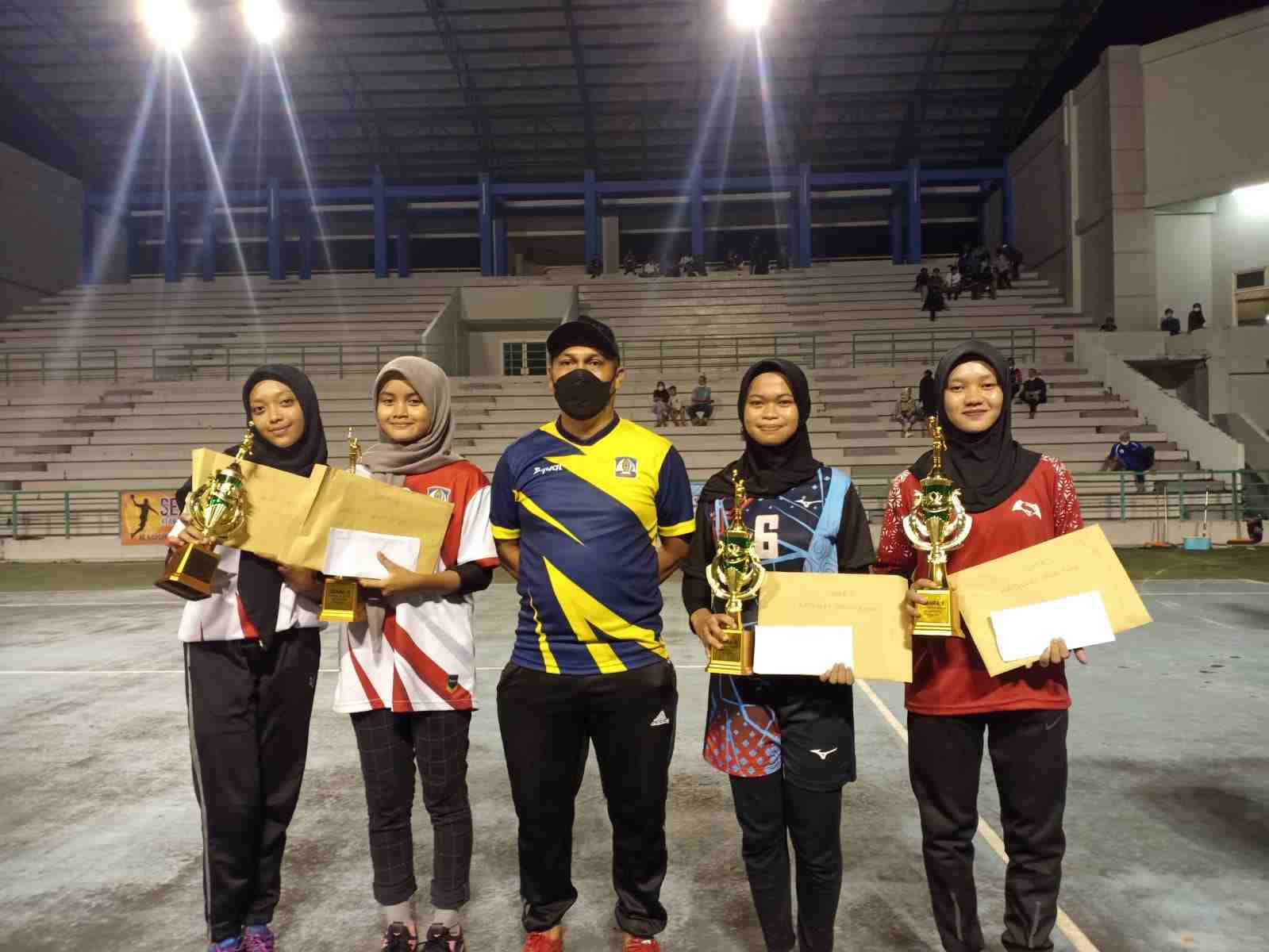 MODAL BAGUS : Selain jadi pemanasan atlet sebelum berlaga di Pra-Porprov, Kejurball 2021 juga jadi wadah talenta muda unjuk kebolehan.