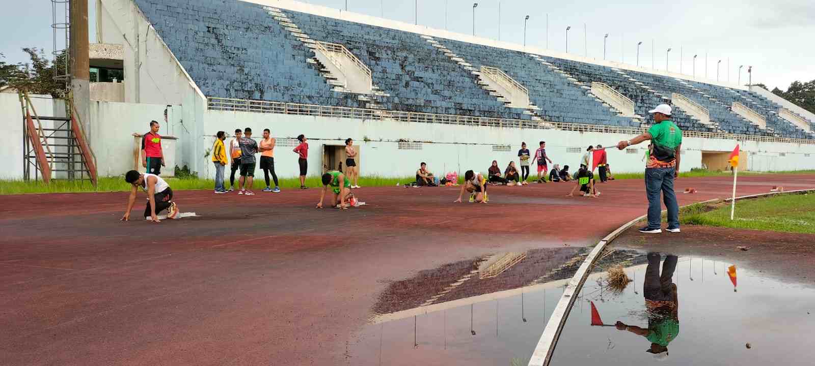 MENYONGSONG PORPROV : PASI Balikpapan menggelar try out selama dua hari di Stadion Sempaja, Samarinda.