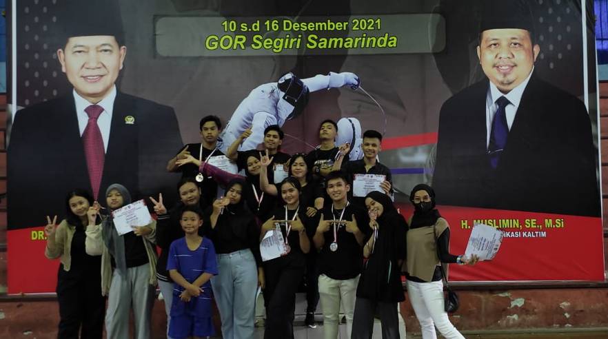 SUDAH OPTIMAL : Balikpapan membawa pulang tiga emas, dua perak dan lima emas dari Kejuaraan Anggar Open di Samarinda.