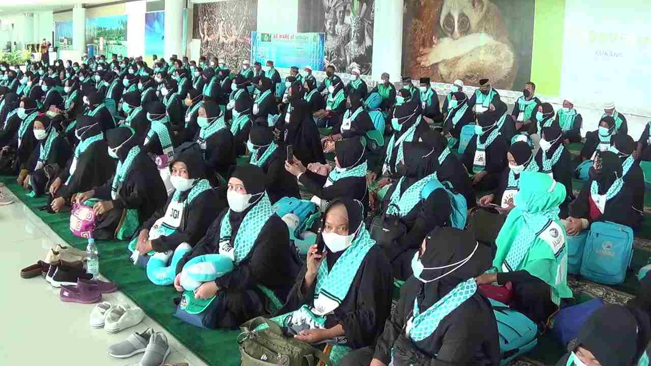 TAMU ALLAH : 290 jamaah umrah asal Kaltim bakal bertolak ke Arab Saudi.