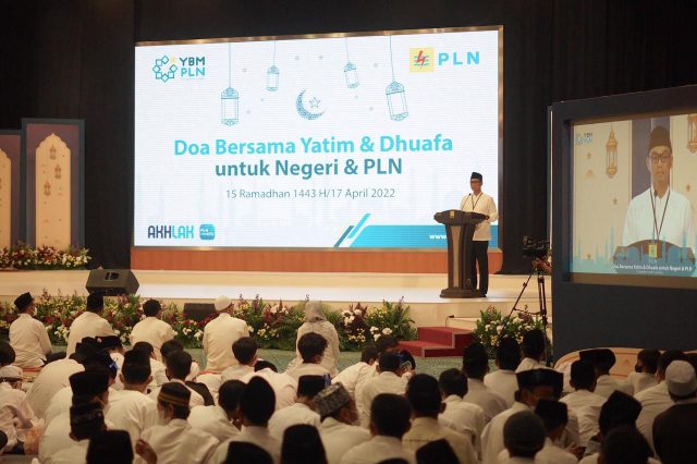 APRESIASI: Darmawan mengapresiasi kontribusi YBM PLN dalam menghimpun dan menyalurkan Zakat, Infak, Sodaqoh, dan Wakaf (ZISWAF) dari insan PLN kepada masyarakat yang membutuhkan.