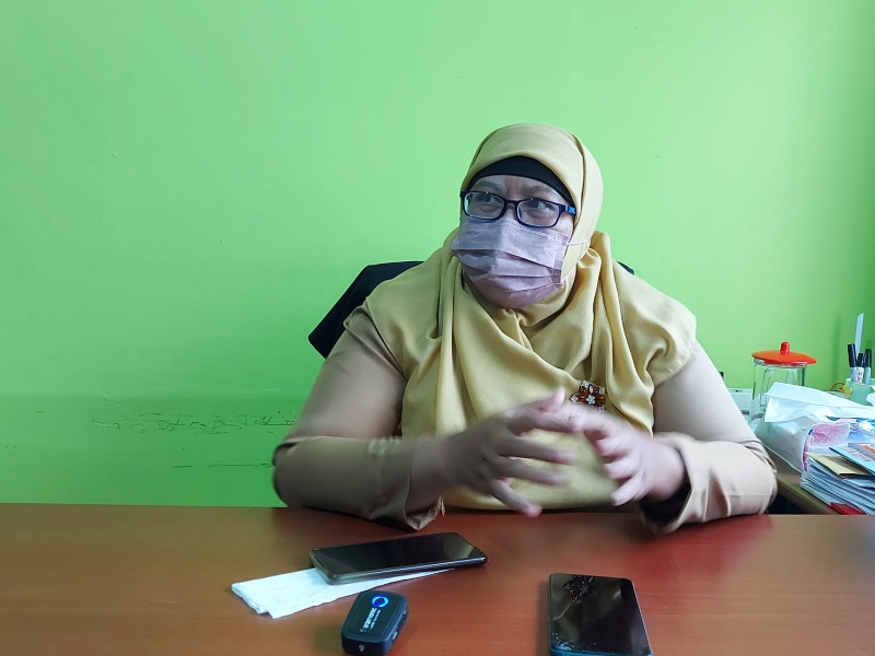 Kepala UPTD PPA,  Esti Santi Pratiwi  (FOTO : Erik Alfian)