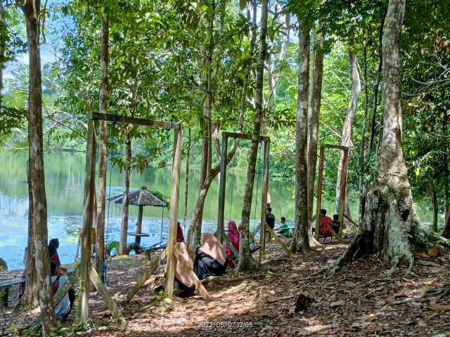 TERUS DIPERLUAS: Kawasa Tahura Lati Petangis ini tahun depan akan ditambah lagi untuk wahana pariwisatanya.