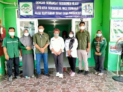 Jajaran Diskes  Kabupaten PPU bersama manajemen  PT Waru Kaltim Plantation.
