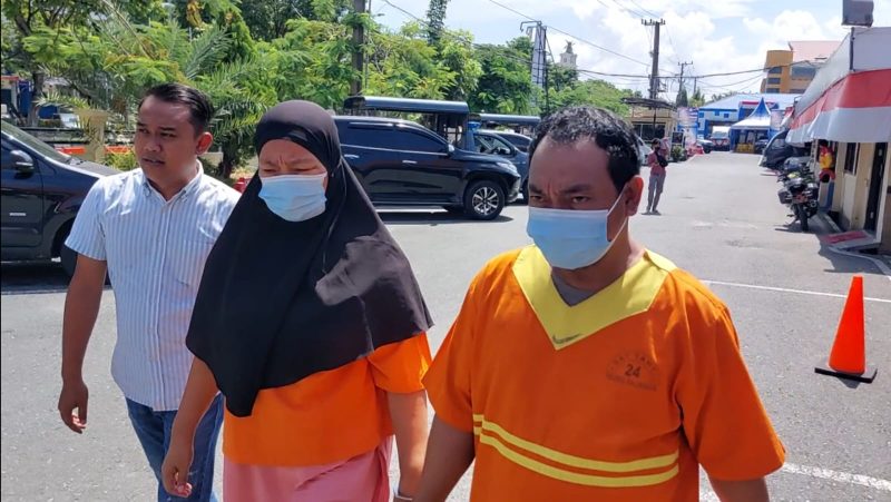 JO dan ID harus mendekam di balik jeruji besi. Keduanya merupakan pengedar dan pembeli sabu.