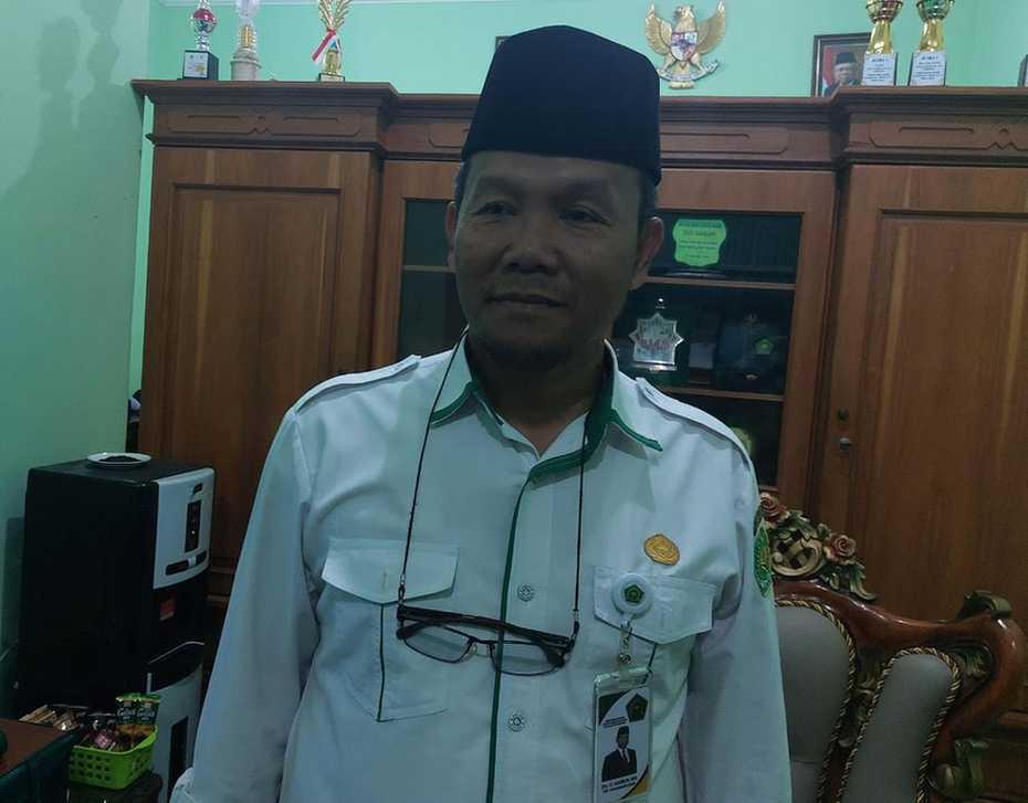 Kepala Kantor Kementeriang Agama Kukar, Nasrun (Elmo/Prokal.co)