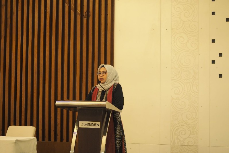 Deputi Bidang Lingkungan Hidup dan Sumber Daya Alam OIKN Myrna Asnawati Safitri. (Foto : Dokumentasi Otorita IKN)