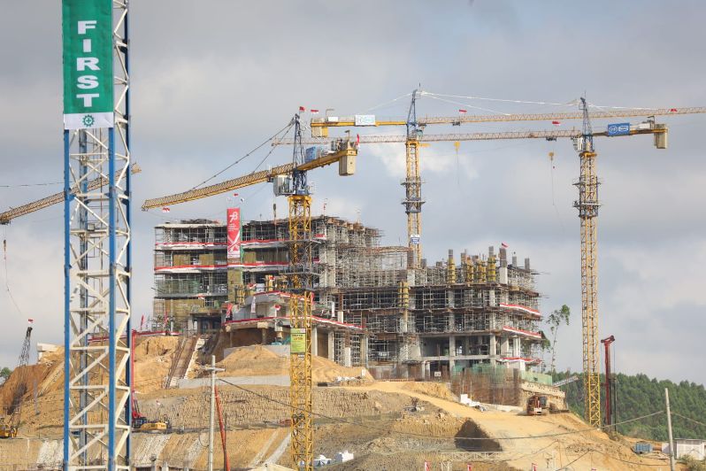 Pihak swasta direncanakan mulai membangun sejumlah infrastruktur pelengkap di kawasan IKN mulai bulan depan.  Nilai investasi diperkirakan mencapai Rp 10 triliun. (Foto : Humas Otorita IKN)
