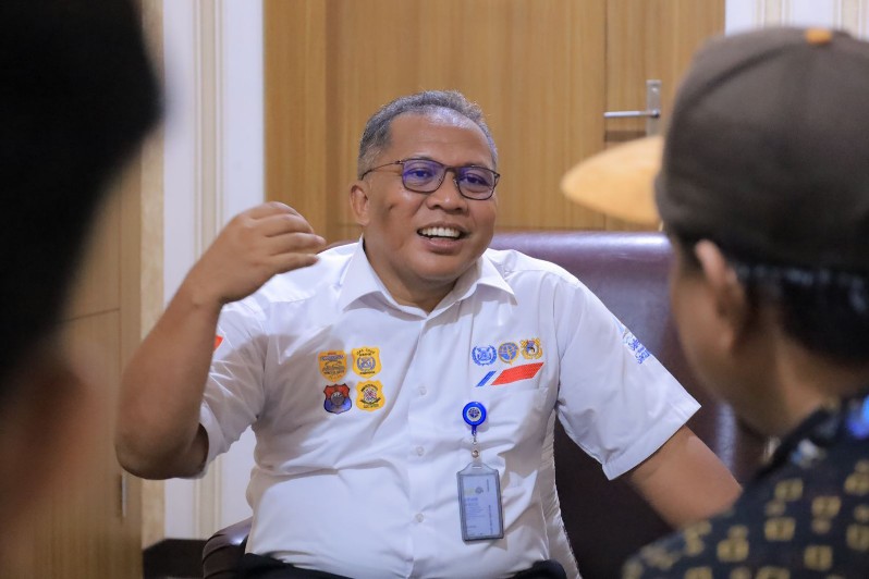 Capt Mugen Suprihatin Sartoto (Foto : Erik Alfian/Prokal.co)