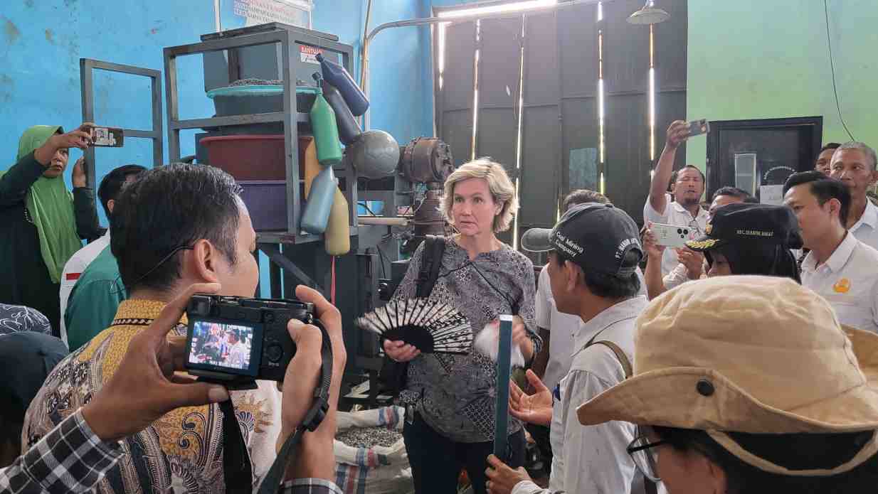 KUNJUNGAN KERJA : DKP Kaltara menerima kunjungan Tim Bank Dunia di Kaltara belum lama ini.